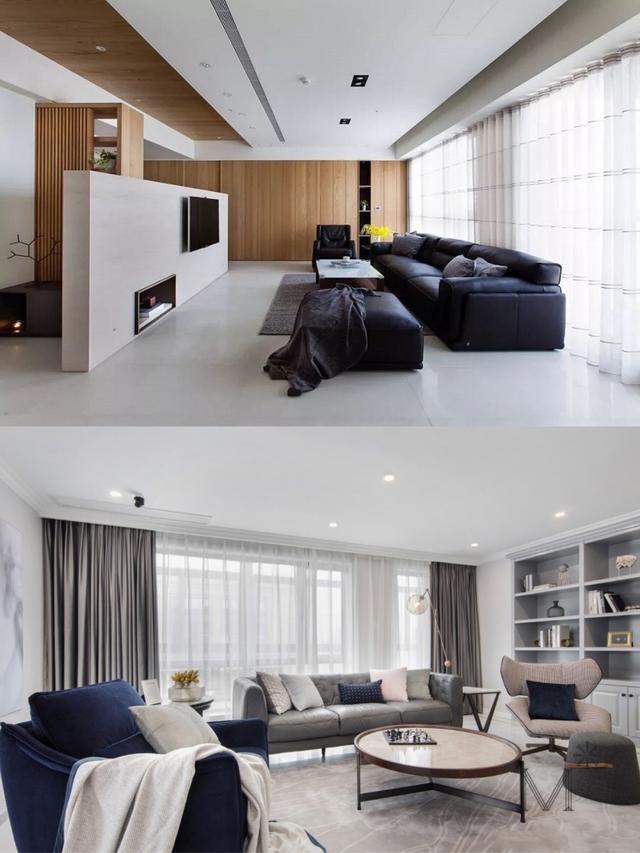 七,沙发背后是窗或阳台 沙发背后可以靠窗或阳台,沙发不会遮挡光线