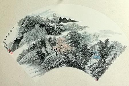 胸有丘壑 落笔生花——记开封山水画家刘大冬