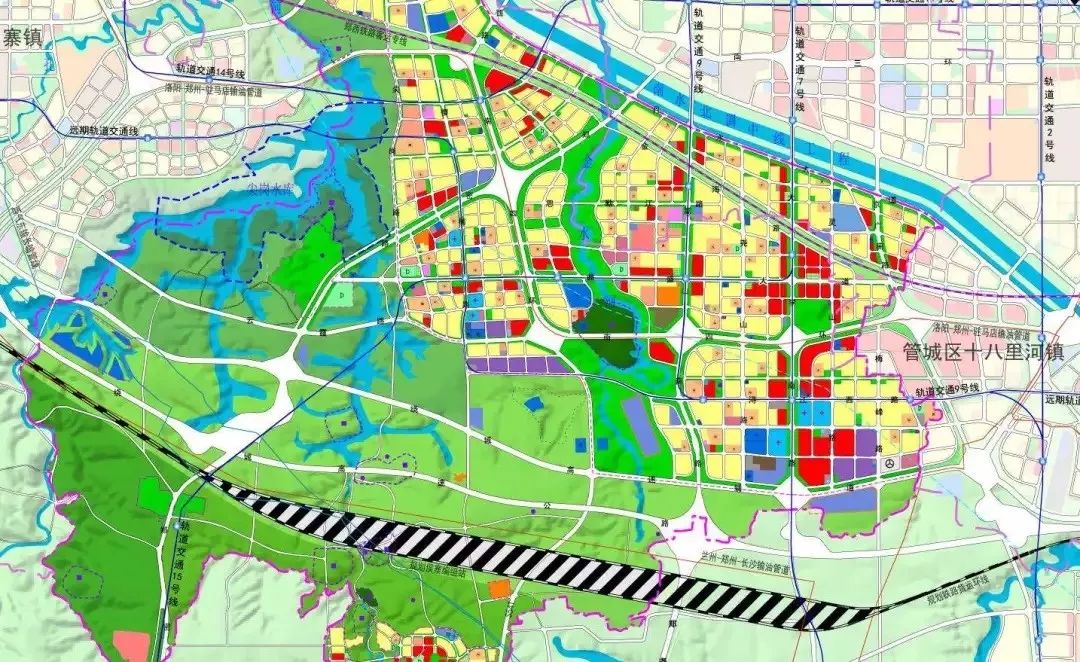 郑州二七区最新规划图图片