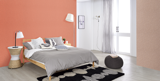 家居神仙配色分享4类珊瑚红搭配法则让墙面美到炸