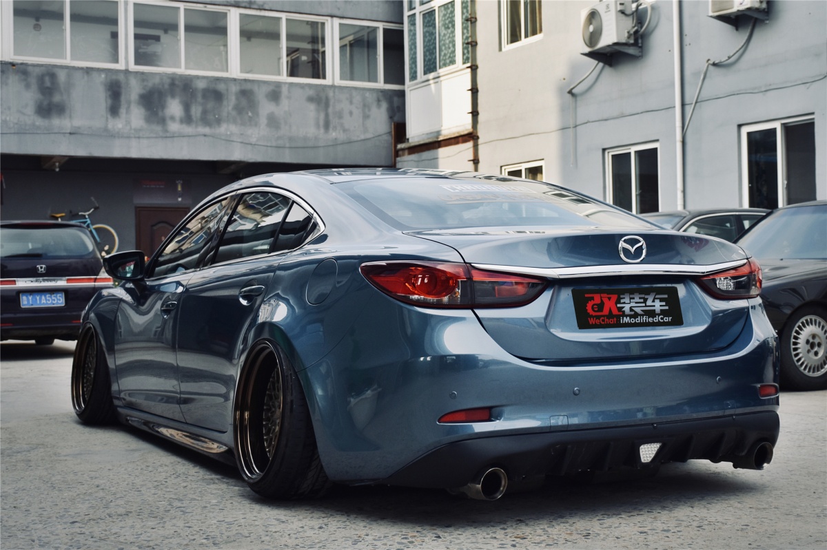这辆马自达阿特兹改装出高雅的姿态,满满的匠人精神!