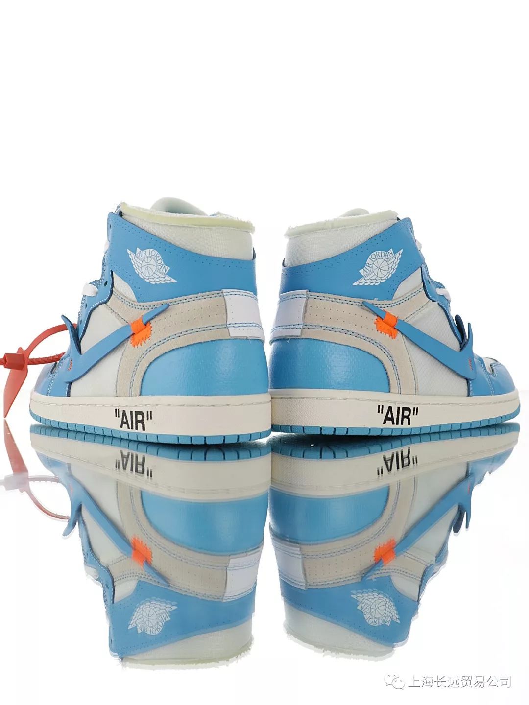off-white乔丹 1代 unc ow北卡蓝aj1__凤凰网