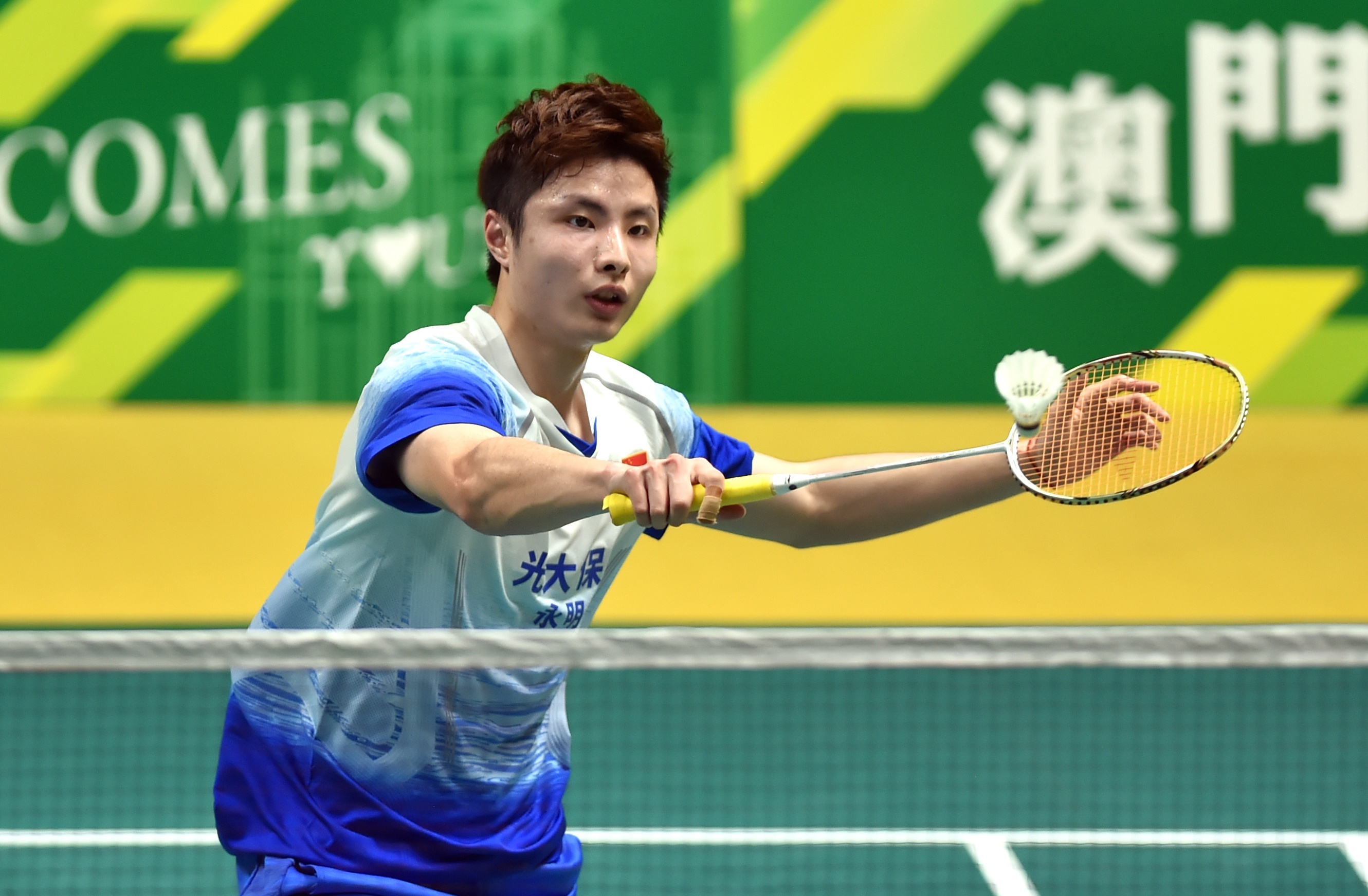 羽毛球澳门公开赛中国选手石宇奇晋级决赛