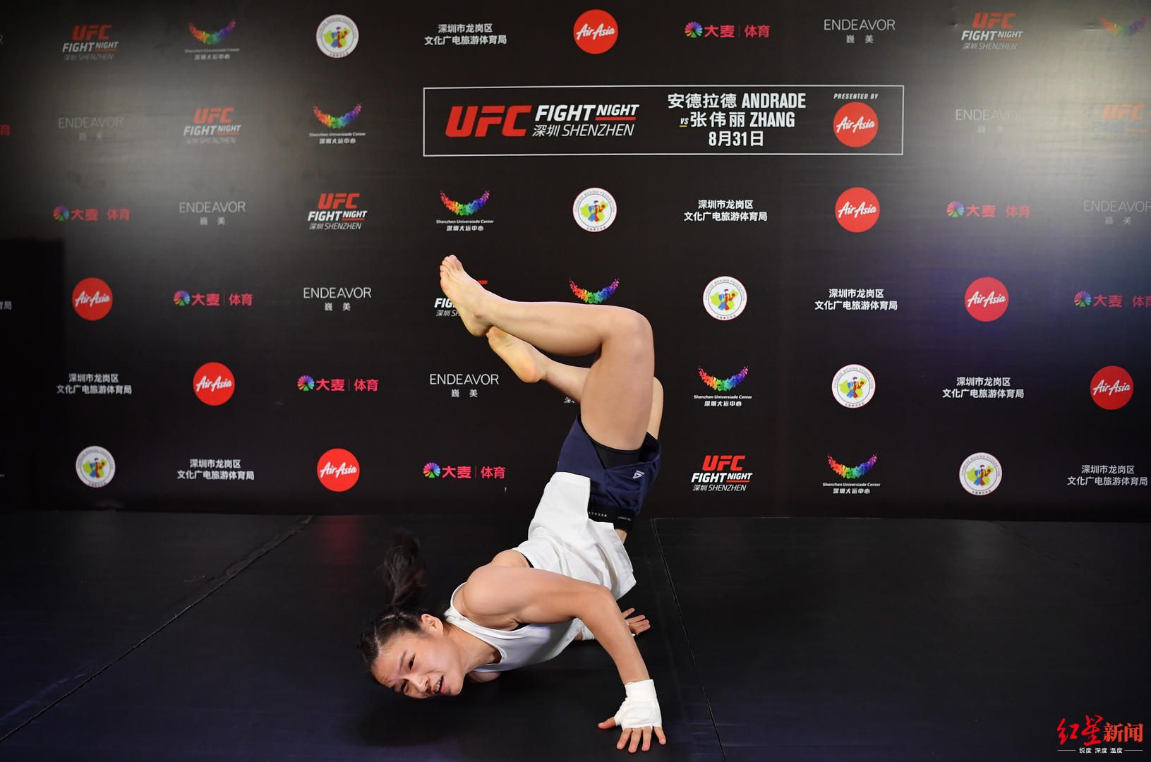 专访ufc首位亚洲冠军张伟丽国人加油的声音给了我力量