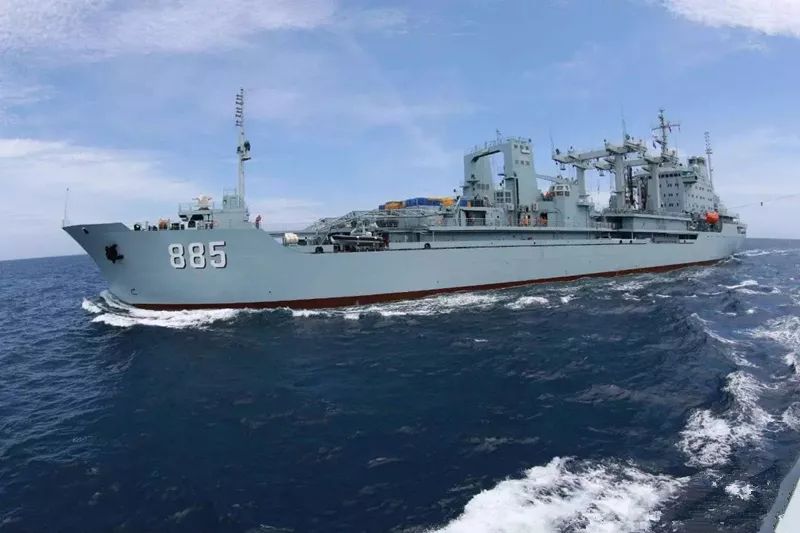 中國海軍主力奶媽服役數量最多的903型綜合補給艦