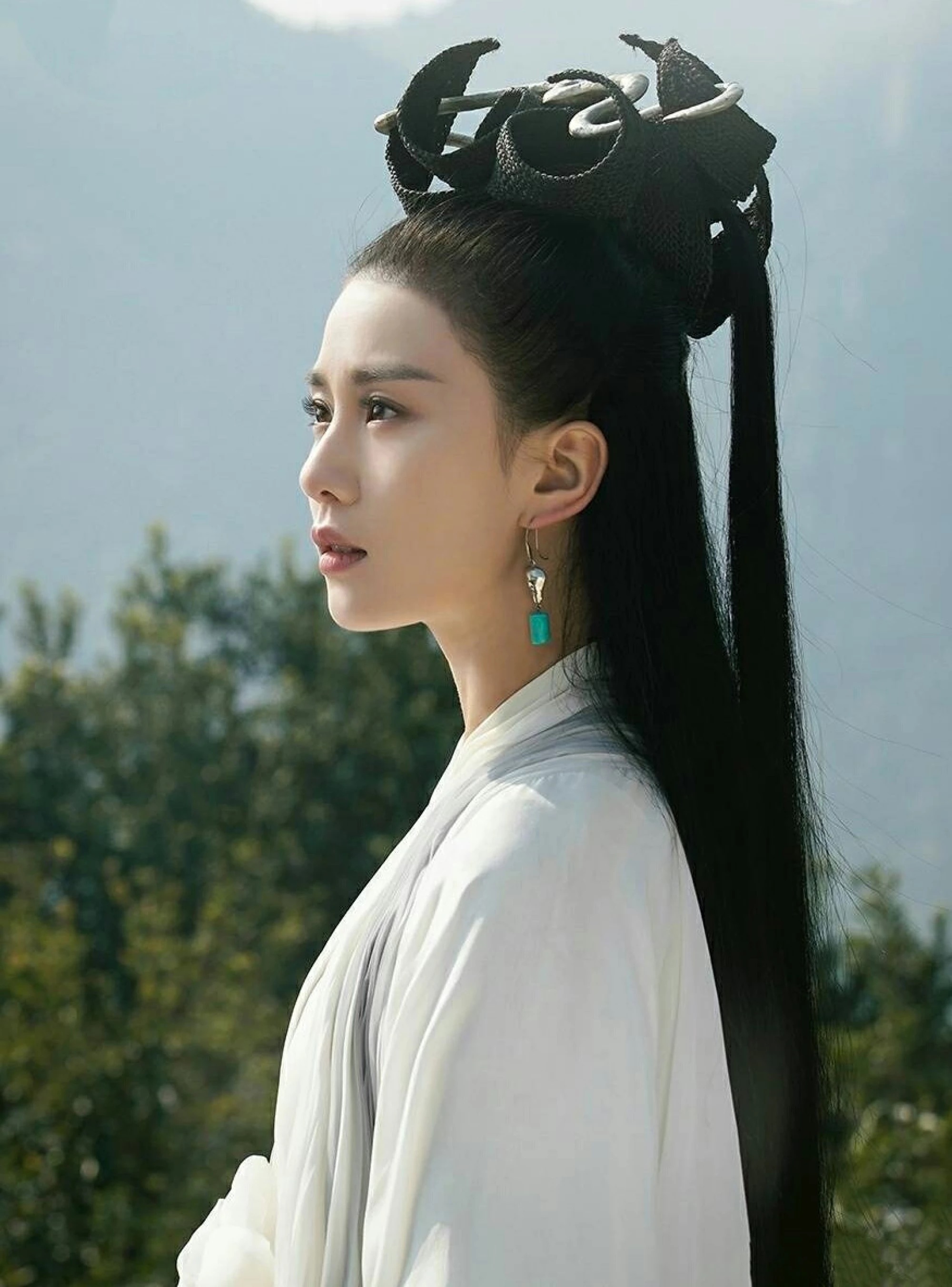 多年前刘诗诗这部剧之中龙女造型,清丽端庄比现在美太多