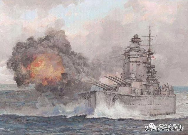 "罗德尼"号对着"俾斯麦"号泄愤式的打击持续了一个多小时10时许,"