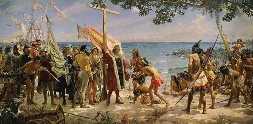 1492年哥伦布在美洲发现新大陆