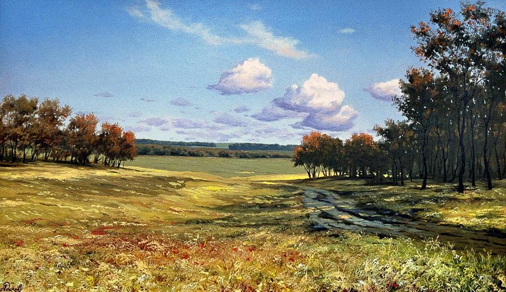 俄罗斯画家阿列克谢阿达莫夫油画风景作品欣赏