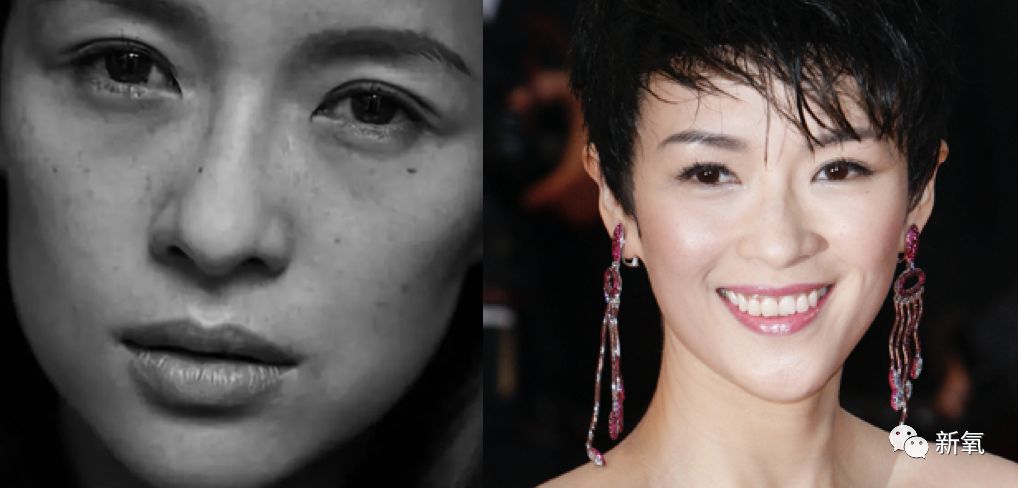 翻到当红大花们10年前的亚子章子怡高圆圆怎么都黑成这样了