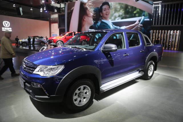 猎豹汽车猎豹ct710万级别高颜值玩美皮卡上海车展实拍