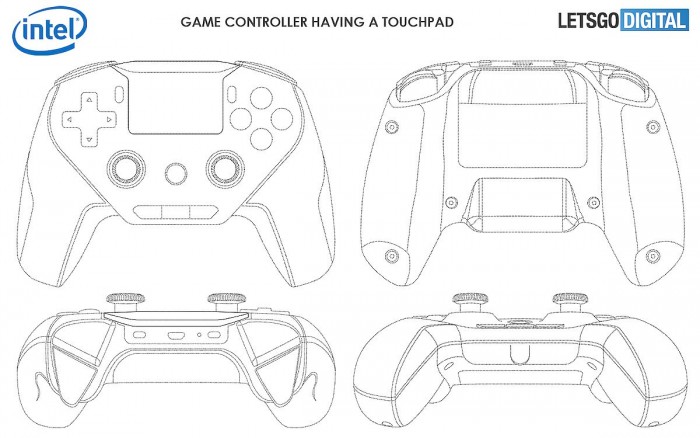 Xbox手柄三视图图片