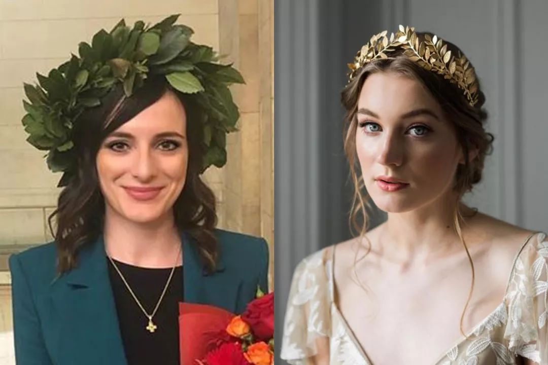 除了延续古希腊的荣誉传统之外,花环开始成为了一种代表时尚和美的