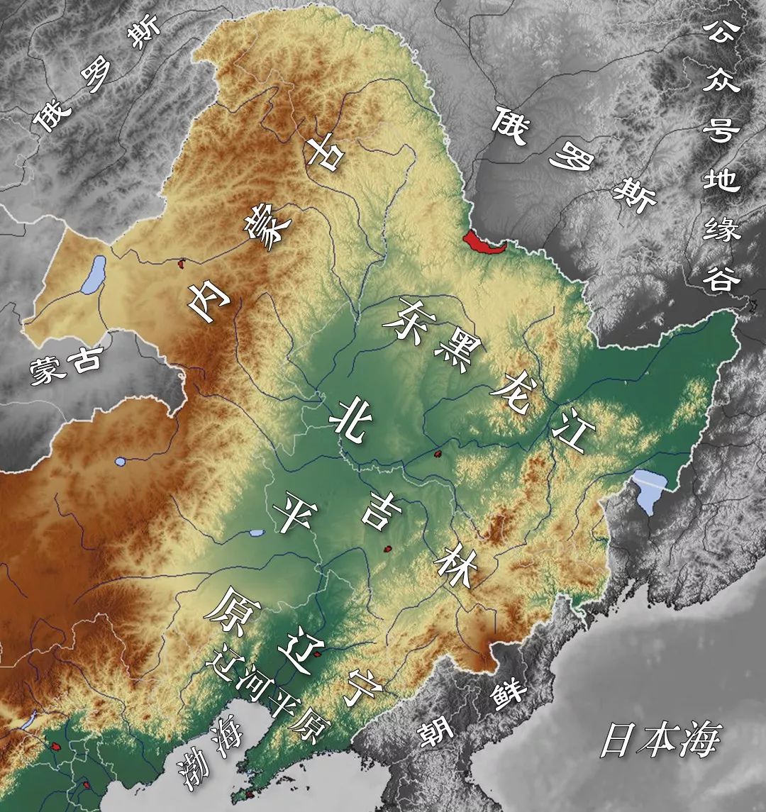 虽然整个东北平原都处于400毫米等降水量线以内,但实际上,古代适合大