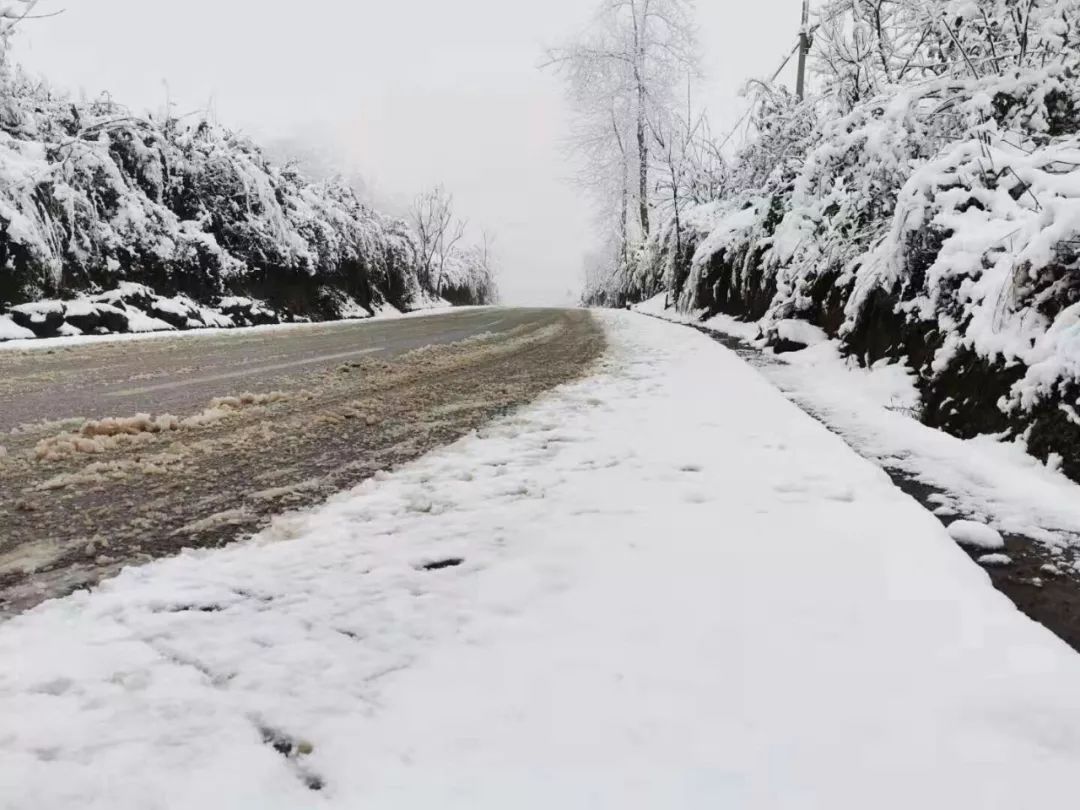 毕节威宁,铜仁松桃等地都下雪了!