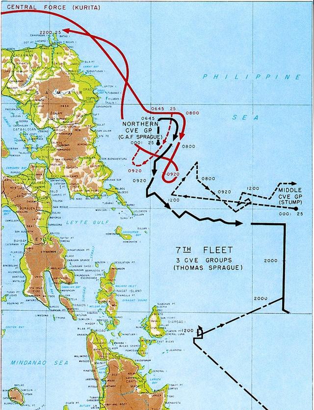 莱特湾海战地图图片