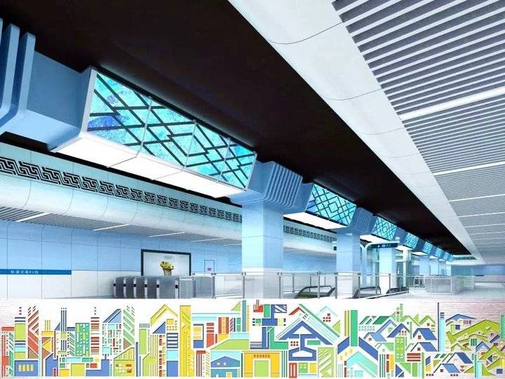 文化舜城济南地铁3号线车站揭秘系列之王舍人站