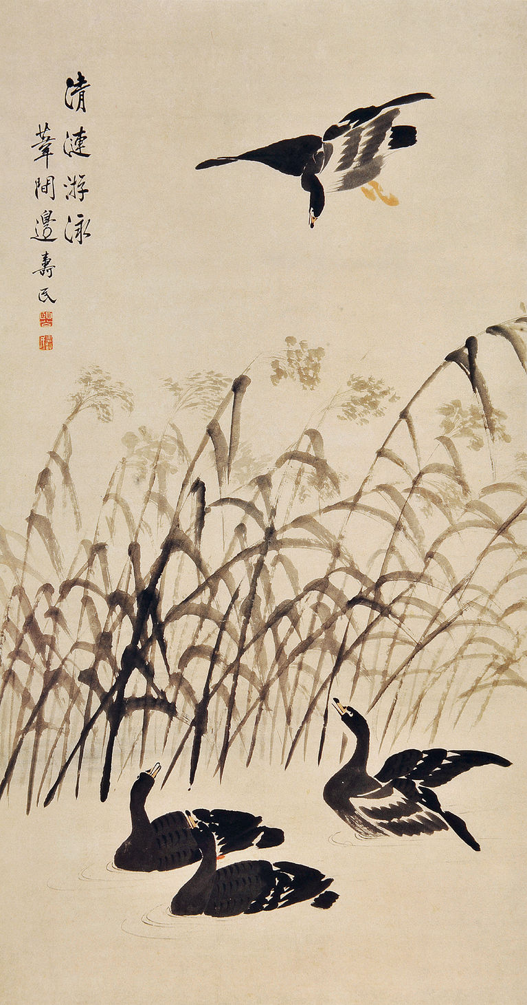 西风吹尽芦花雪——清边寿民芦雁作品欣赏