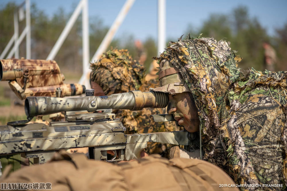 法国外籍军团第2伞兵团实弹训练hk416列装创造年度最佳纪录