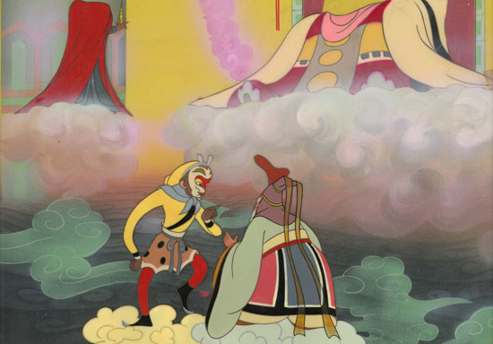 大闹天宫是中国的镇山之宝,巧的是它也是由创作铁扇公主的那一位青年