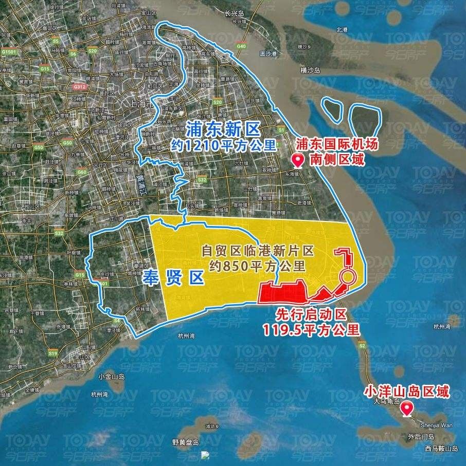 上海地图 临港图片