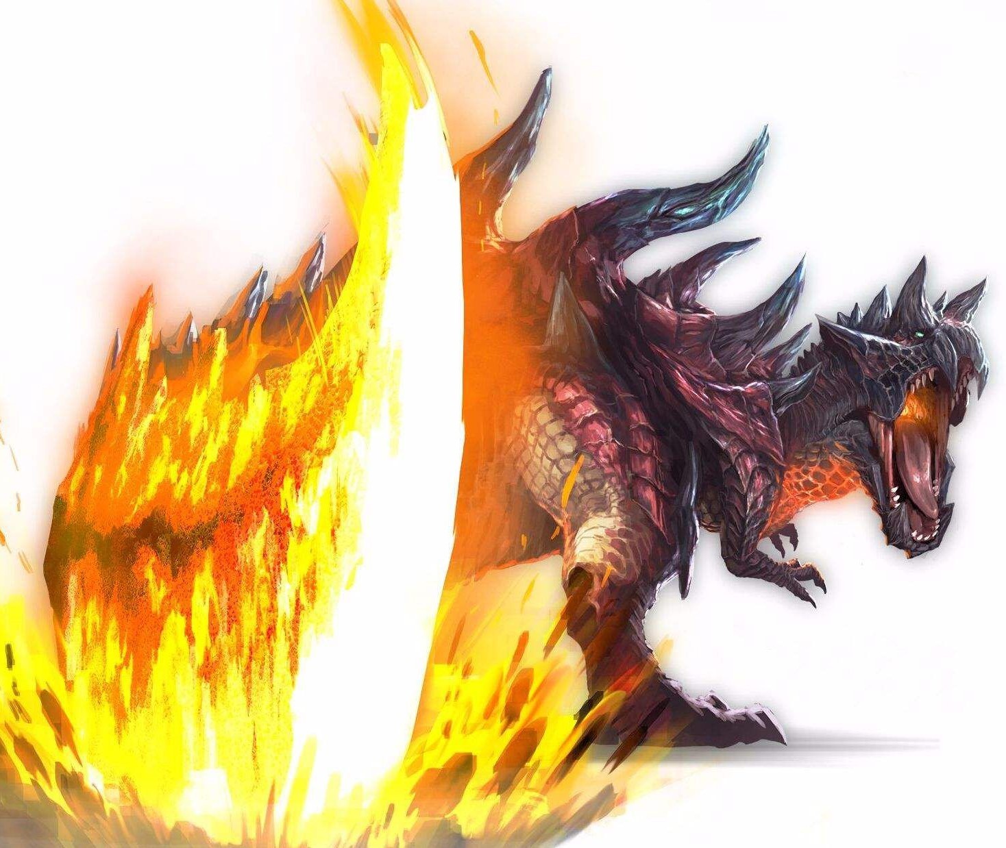 这把撕裂魔龙如怪物猎人系列里斩龙一般令人生畏