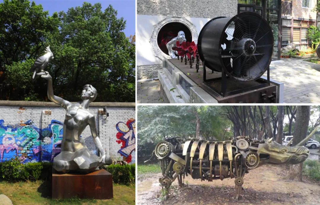 园区内的部分景观小品