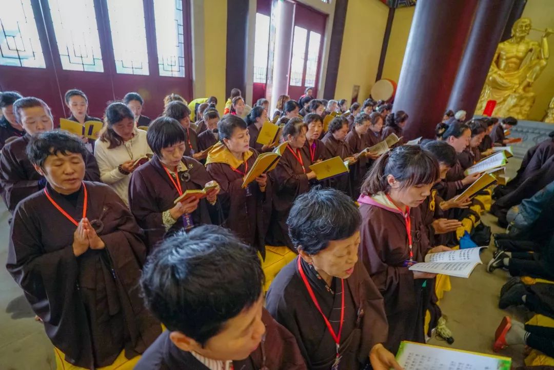 万寿寺释迦太子佛圣像开光暨月光菩萨圣诞法会圆满,祈愿众人诸事吉祥