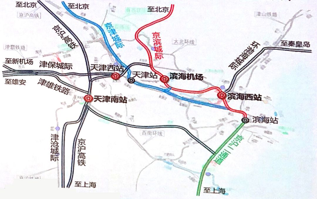 津雄高铁是要经过天津南站的,只不过官方还没有公布最终规划