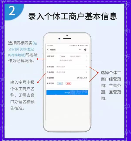 ​广州推个体户微信办照功能，足不出户就能办理营业执照