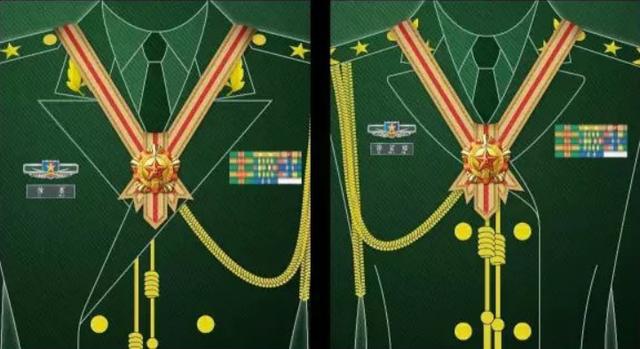 八一勳章可佩戴於07式常禮服資歷章並非只是級別和軍齡略章