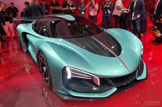 2019法兰克福车展红旗纯电超跑s9首发