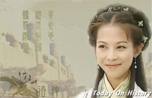 甄宓曹操,曹丕,曹植三父子,都是才华横溢,才高八斗的大文学家,都有