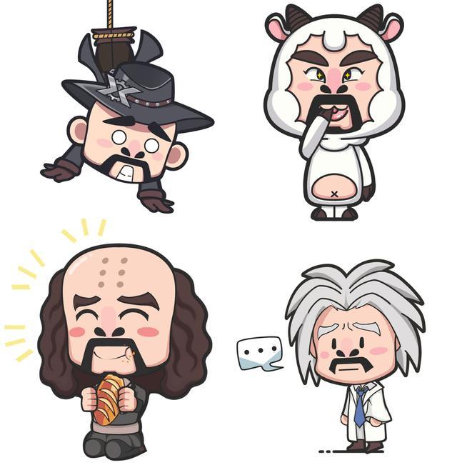 聊天新套路,徐锦江反差萌表情包来袭!