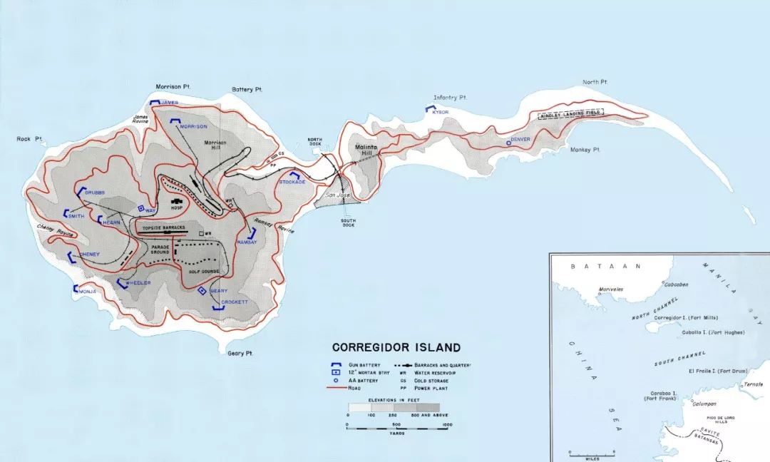 科雷吉多岛战役图片