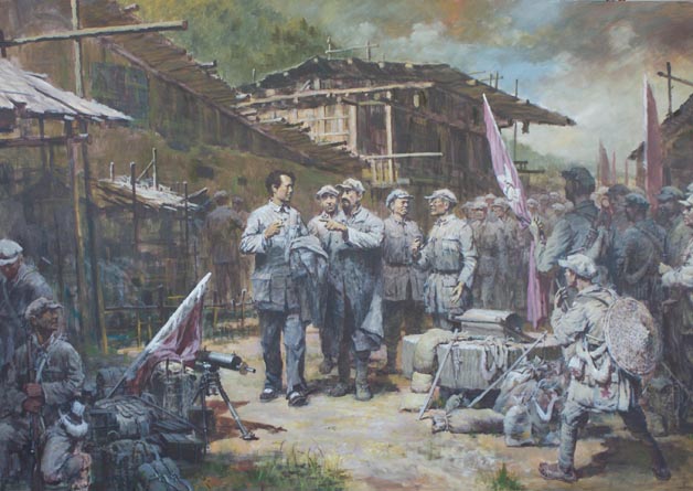 党 中 央 虽然很快离开了吴起镇,但吴起的革 命形势却从此发展很快.