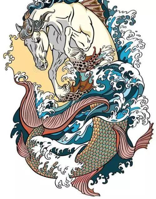 在中国神话里,龙王的地位是相当高的,古人认知中龙和马又是有共性的