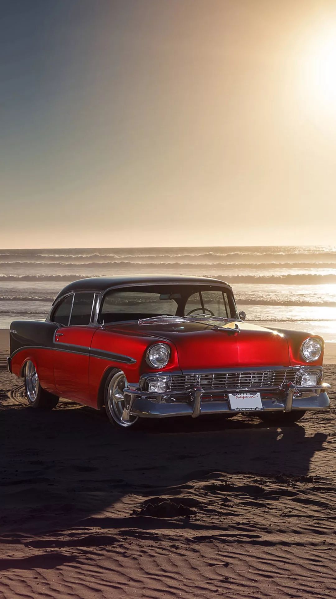 壁纸|来一波经典的雪佛兰bel air