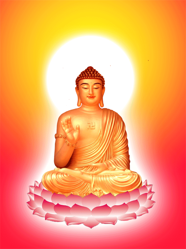 佛祖释迦牟尼动态图片