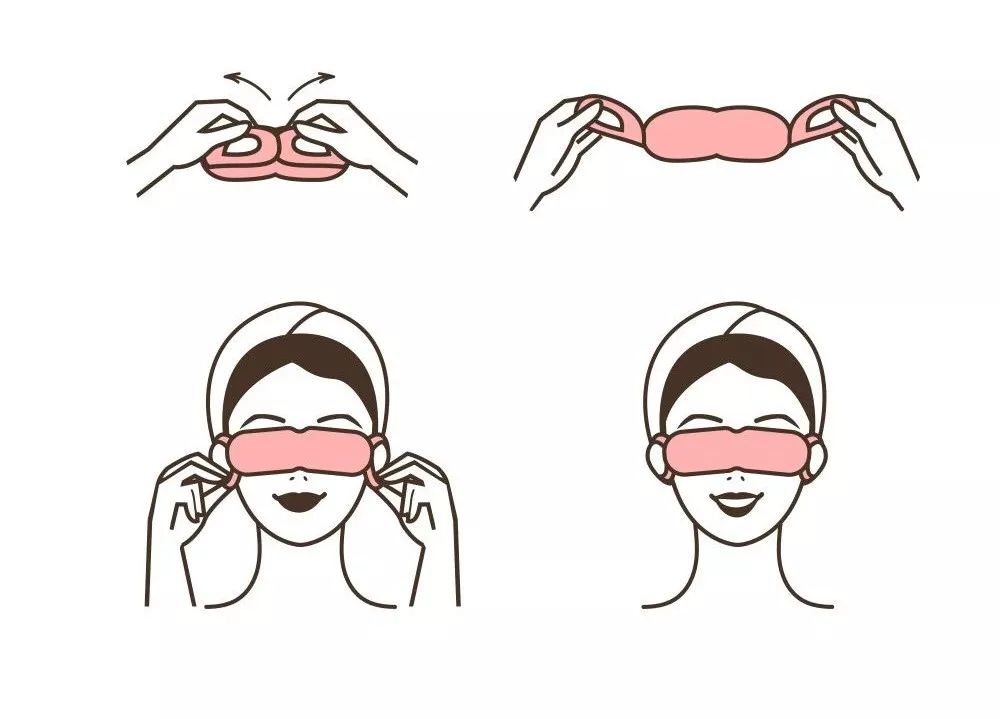 戴蒸汽眼罩眼角膜被灼伤缓解眼疲劳佩戴别超过这个时间