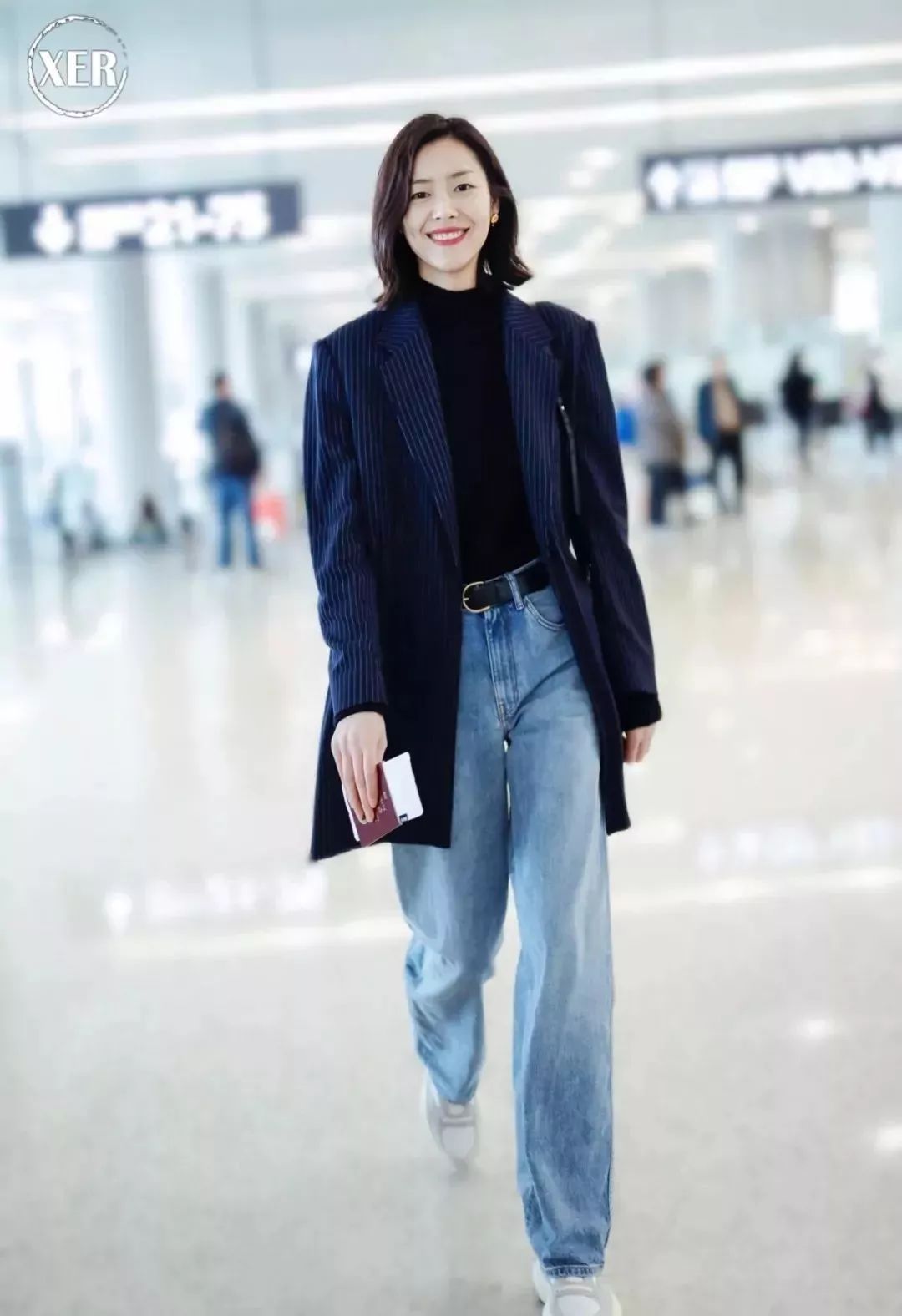 刘雯的牛仔裤为什么穿得比你好看