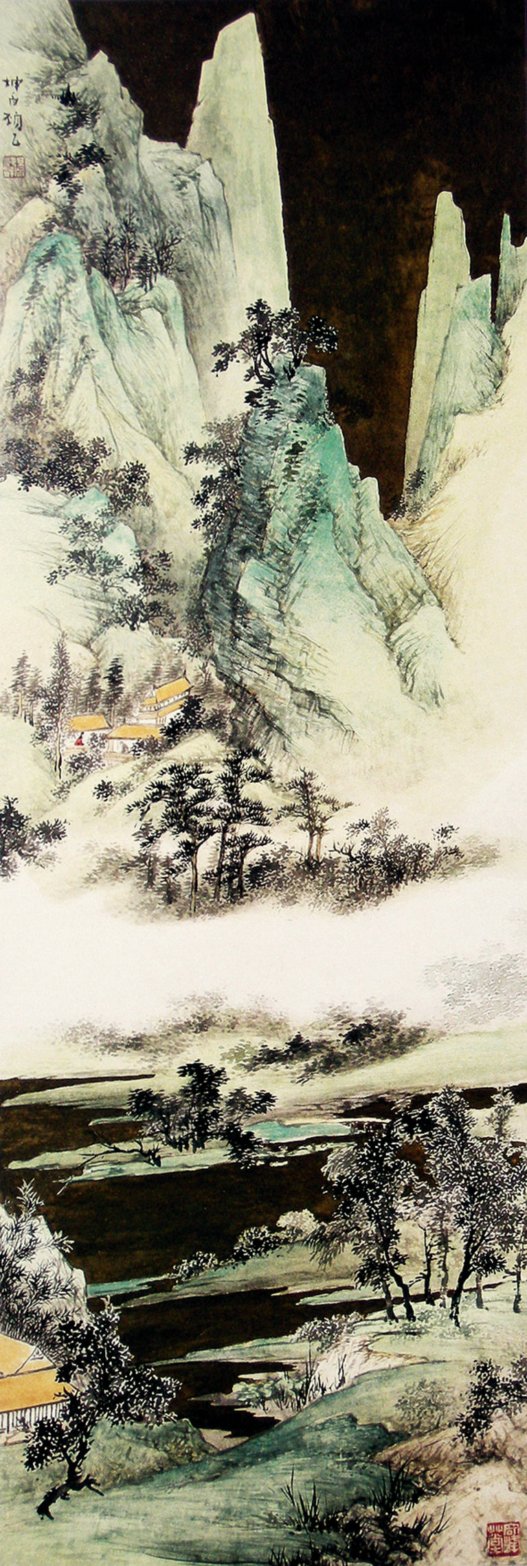 千山奇秀墨华滋——记顾坤伯的山水画艺术(下)