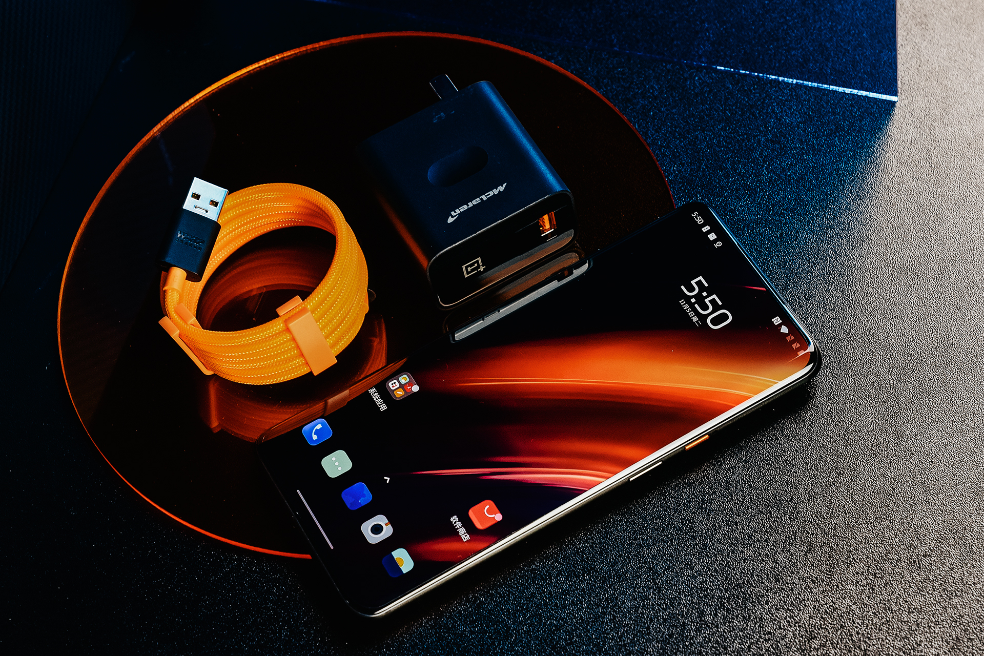 极速机皇超跑风范一加7tpro迈凯伦限定版图赏