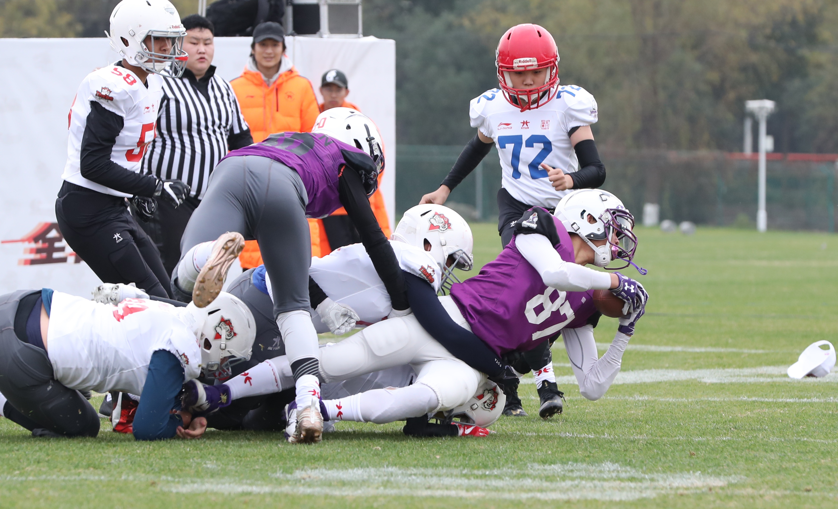 橄榄球青少年橄榄球手申城争雄