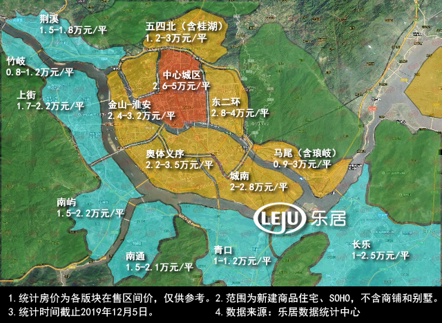 8-4万元/㎡;仓山金山淮安板块均价2.4-3.