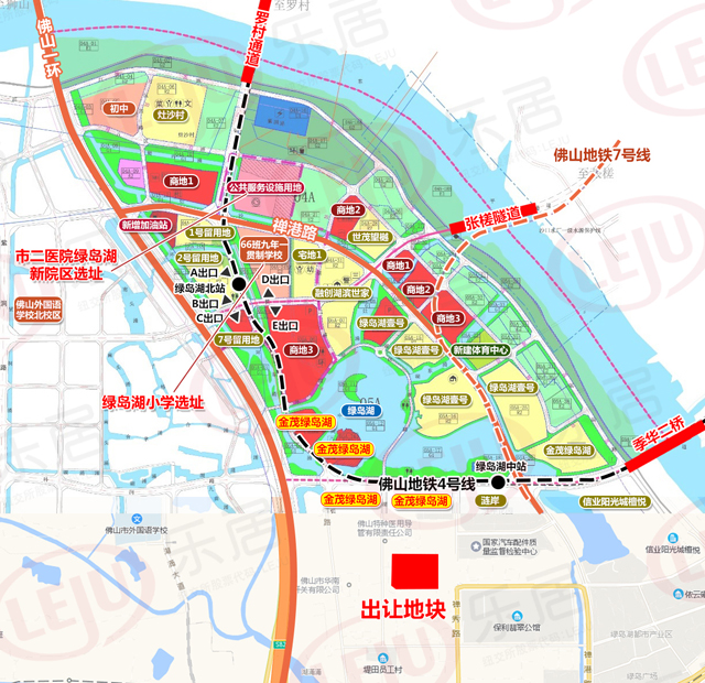 8847元平中建三局佛山建投联合拿地逾8亿斩获绿岛湖宅地
