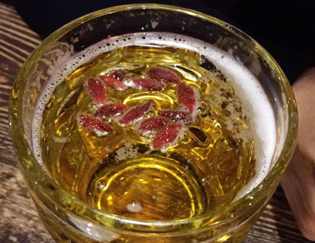 比如,枸杞啤酒.