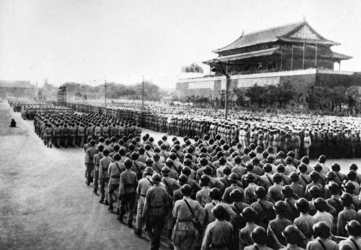советские войска в китае