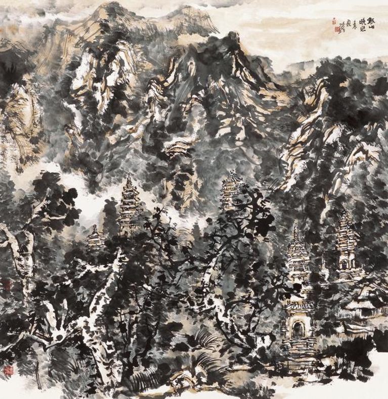 苍劲雄浑 中正朴拙——读买鸿钧的山水画
