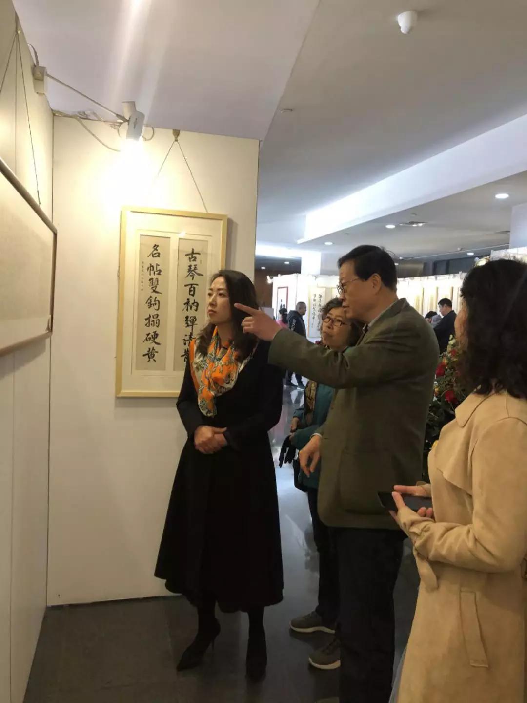 "初笺云心"郑峰,申静波书法作品展"在山西省图书馆开幕